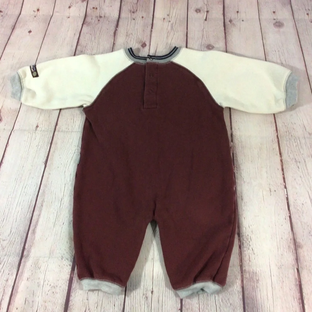 Carter’s Football Bear Long Sleeve Outfit - Size XL (12 Months)